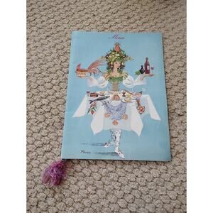 Menu From 1962 Paul Young's Restaurant Washington DC Women's National Press Club